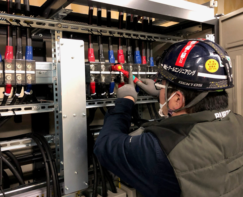 BRエンジニアリング作業風景